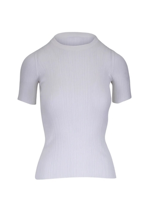 Agnona crew neck top - White