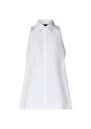 BOSS A-line sleeveless shirt - White