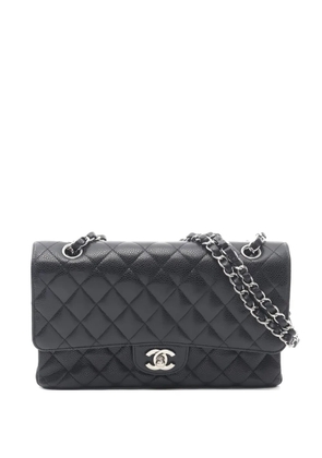 CHANEL Pre-Owned 2011 Matelassé flap-top chain shoulder bag - Black