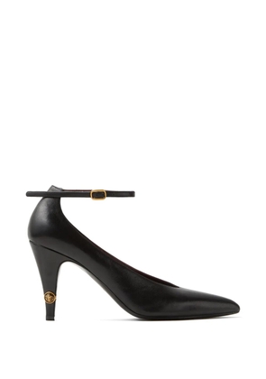 Versace Gianni leather pumps 90 mm - Black