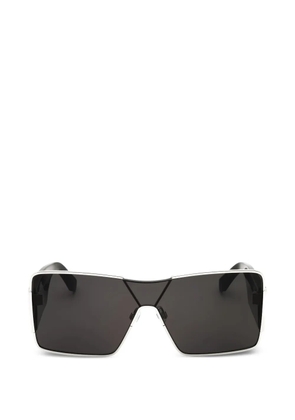 Off-White shield-frame sunglasses - Silver