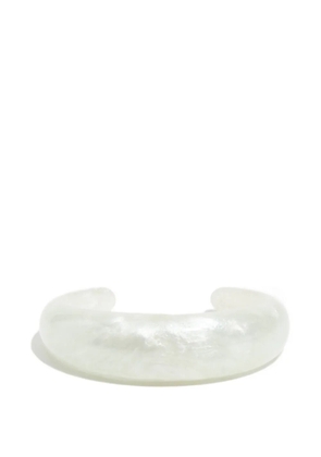 Bimba y Lola faux-pearl open bracelet - White