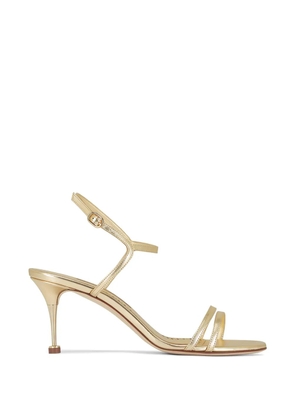 Manolo Blahnik buckle-strap sandals - Gold