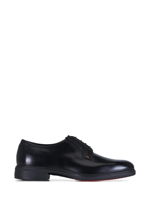 Santoni leather Derby shoes - Black