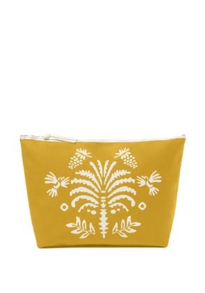 ERES floral-print clutch bag - Yellow