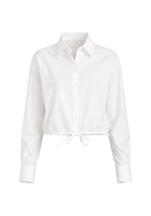 SoSUE drawstring blouse - White
