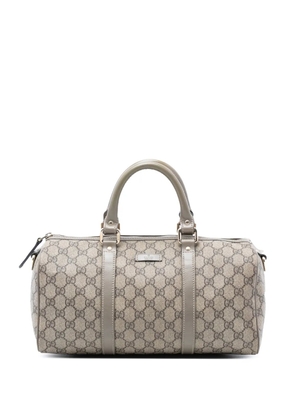 Gucci Pre-Owned 2016-2026 Small GG Supreme Joy Boston Bag satchel - Grey