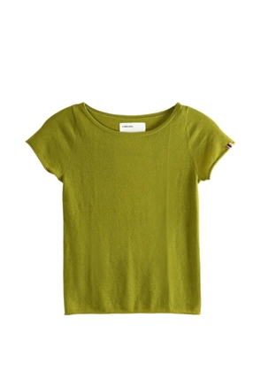 extreme cashmere Lolita boat-neck T-shirt - Green