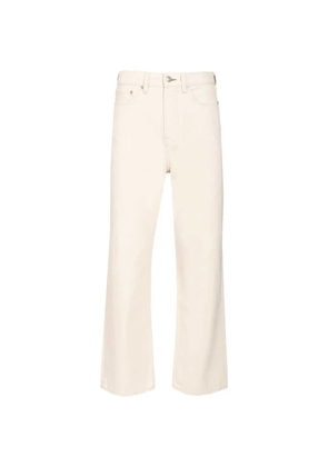 Paul Smith embroidery barrel jeans - Neutrals