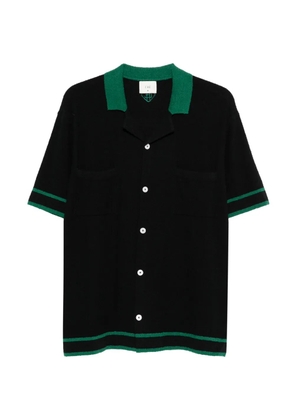 CHÉ Armando bouclé knitted shirt - Blue