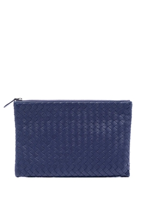 Bottega Veneta Pre-Owned 2012-2025 Nappa Intrecciato clutch bag - Blue