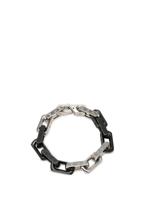Louis Vuitton Pre-Owned 2023 Stainless Steel Monogram Chain Bracelet costume bracelet - Black