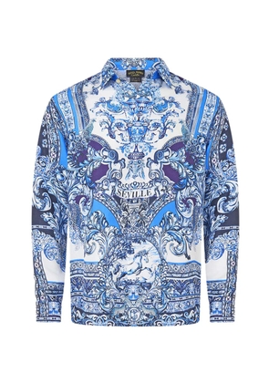 Camilla A tiled wonderland shirt - Blue