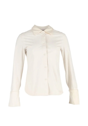 Sportmax Vintage button-down long-sleeve shirt - Neutrals
