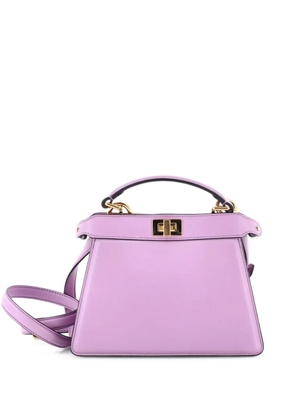 Fendi Pre-Owned Peekaboo ISeeU Bag Leather Petite crossbody bag - Purple