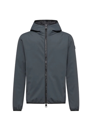 Moncler hooded zip-up jacket - Grey
