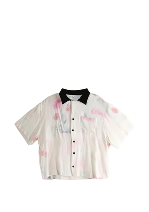 PALY HOLLYWOOD graphic-print shirt - Neutrals