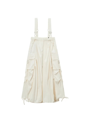 Musium Div. bib pocket-detail jumpsuit - Neutrals