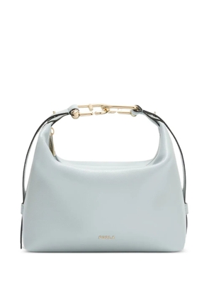 Furla Tonie textured handle shoulder bag - Blue