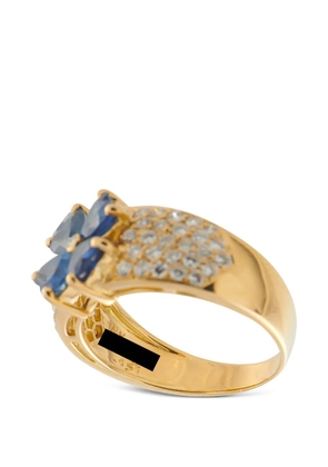 Van Cleef & Arpels diamond sapphire ring - Gold