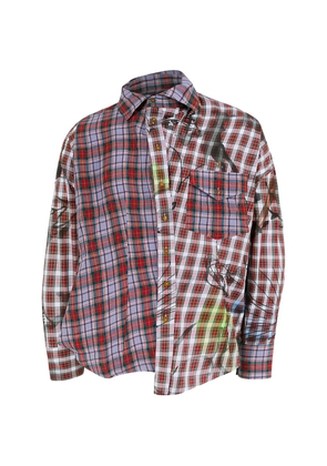 Vivienne Westwood Chaos button-down cotton shirt - Red