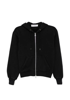 OUR LEGACY two-way zip-fastening hoodie - Black