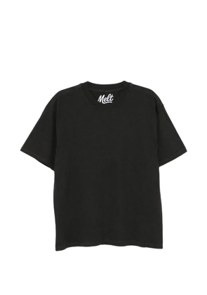 Melt cotton T-shirt - Black