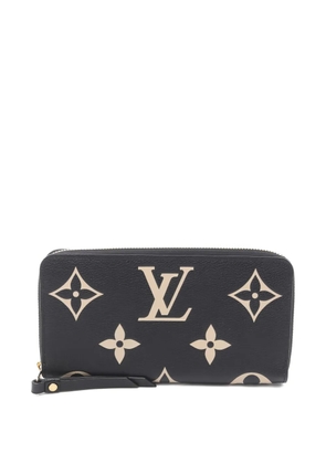 Louis Vuitton Pre-Owned 2021s monogram-leather wallet - Black