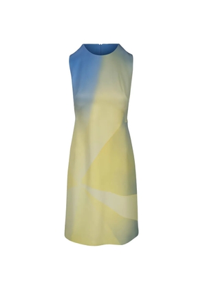 Akris geometric sleeveless dress - Blue