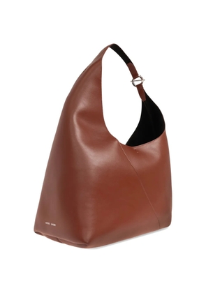 SAMSOE SAMSOE ring detail tote bag - Brown
