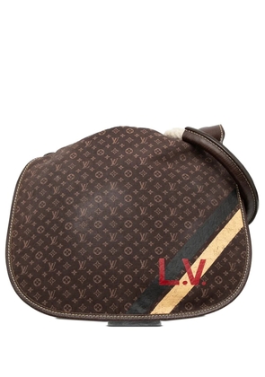 Louis Vuitton Pre-Owned 2005 Monogram Mini Lin Initiales Amman crossbody bag - Brown