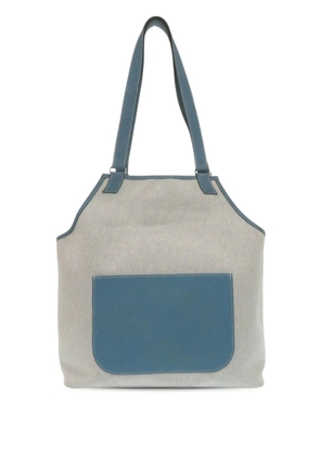 Hermès Pre-Owned 2000-2025 Toile and Clemence Jardinier PM tote bag - Brown