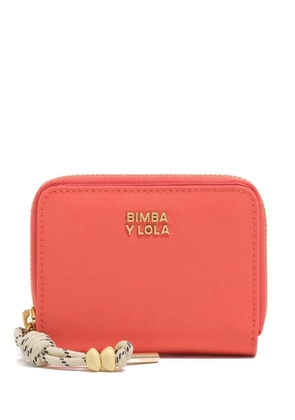 Bimba y Lola zip detail wallet - Orange