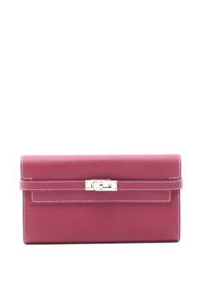 Hermès Pre-Owned 2013 Kelly bi-fold calfskin wallet - Pink