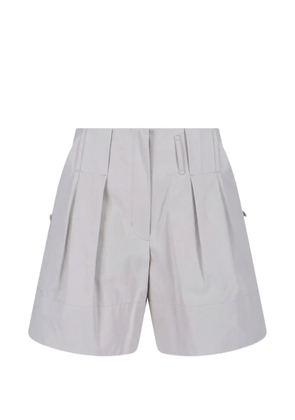 Low Classic pleated shorts - Grey