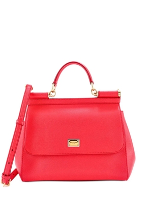 Dolce & Gabbana Pre-Owned Miss Sicily Bag Leather Medium satchel - Red