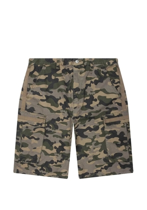 Ksubi troop print cargo shorts - Green