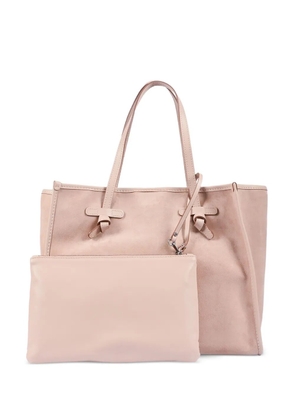 GIANNI CHIARINI knot-detail leather shoulder bag - Pink