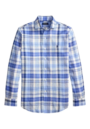 Polo Ralph Lauren check-pattern shirt - Blue