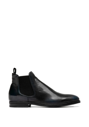 Officine Creative Vanderbilt leather boots - Blue