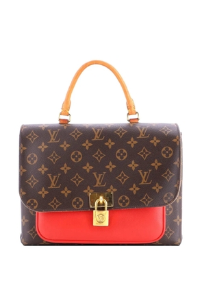 Louis Vuitton Pre-Owned Marignan Handbag Monogram Canvas with Leather shoulder bag - Brown