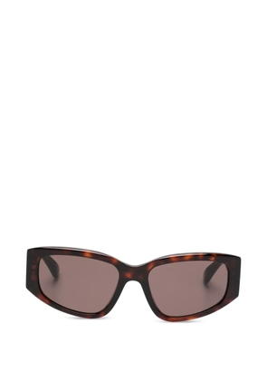 Balenciaga Eyewear logo sunglasses - Brown