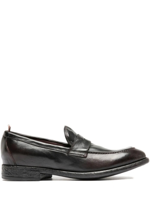 Officine Creative leather loafers - Black