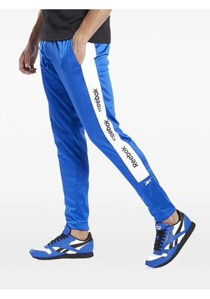 Reebok logo-tape track pants - Blue