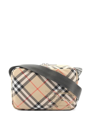 Burberry Pre-Owned 2020s check-pattern shoulder bag - Neutrals