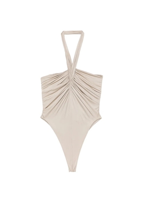 Atlein halterneck bodysuit - Neutrals