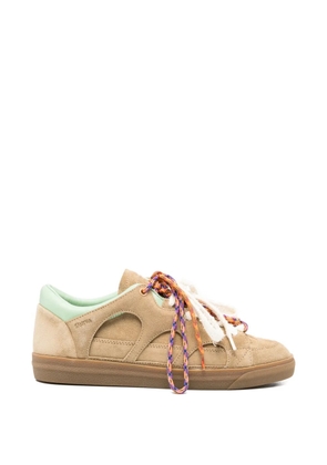 SANTHA cut-out sneakers - Neutrals