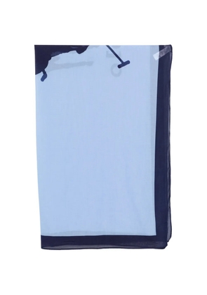 Polo Ralph Lauren logo-print pareo - Blue