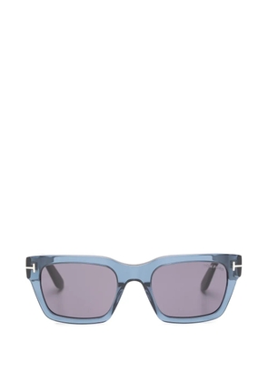 TOM FORD Eyewear rectangular-frame sunglasses - Blue