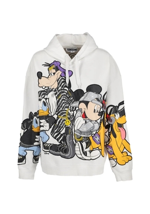 Moschino Pre-Owned graphic-print hoodie - White